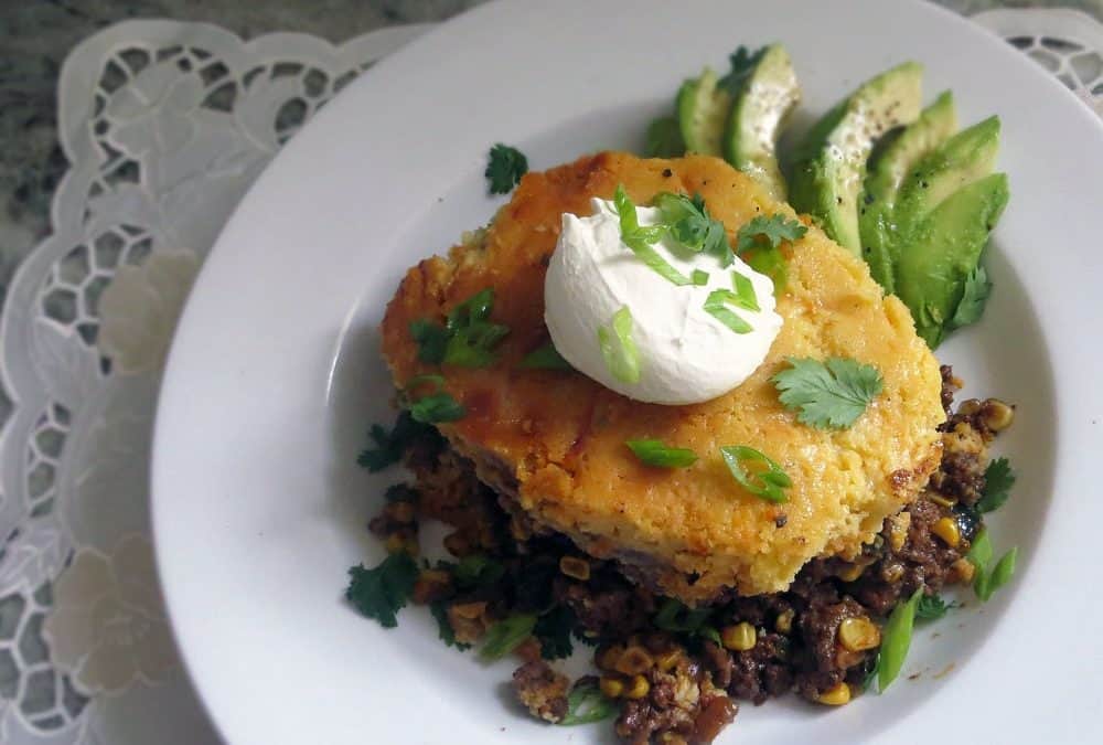 Taco Cornbread Pie Cooking and Cussing