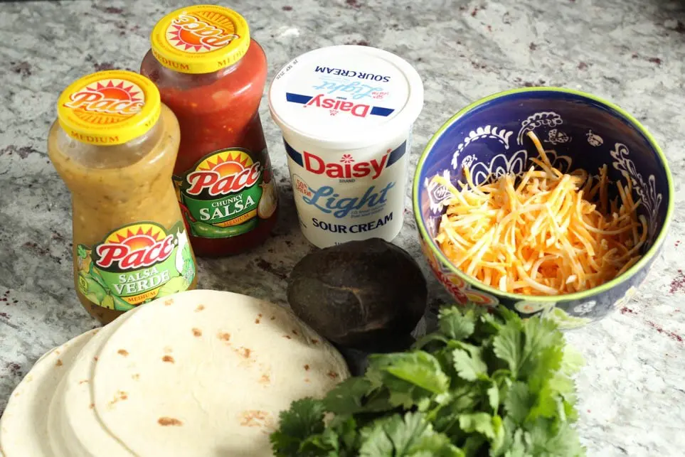 garnishes for sheet pan fajitas