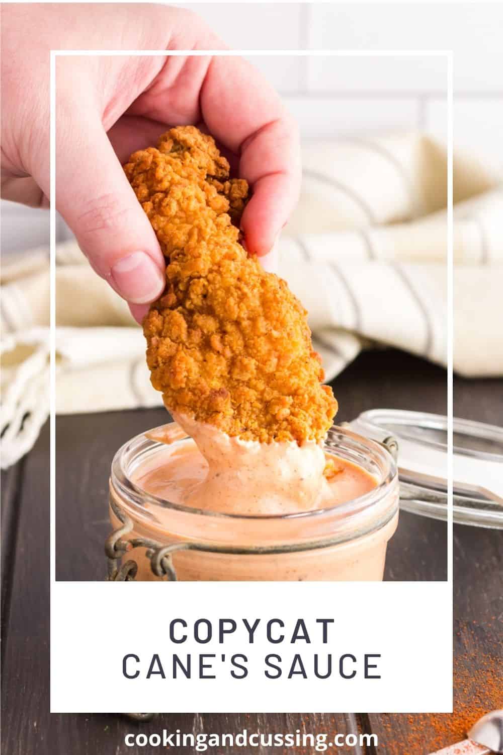 How to Make Raising Cane's Sauce (Copycat) Cooking and Cussing