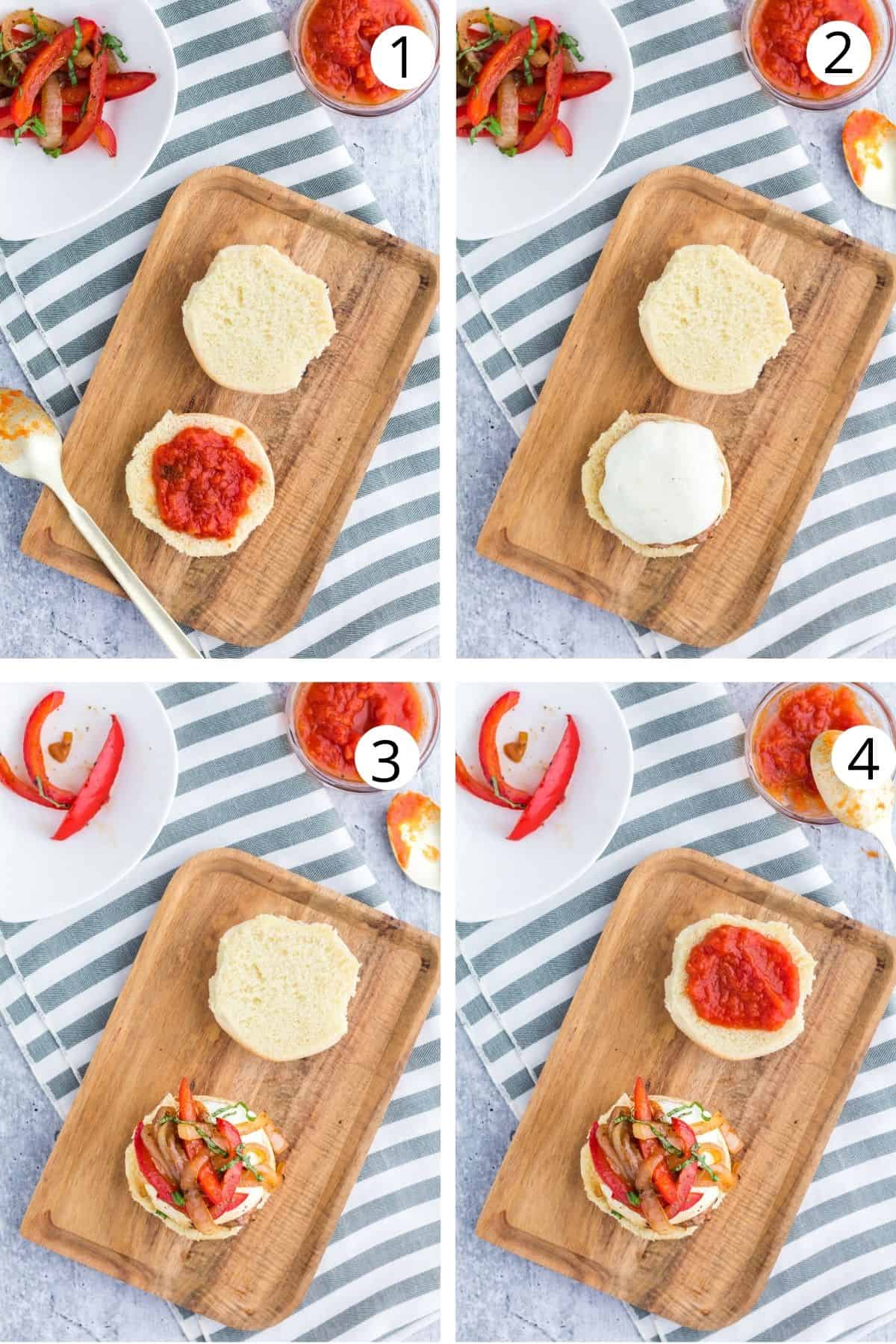 Pizza Burger Sliders Cooking and Cussing